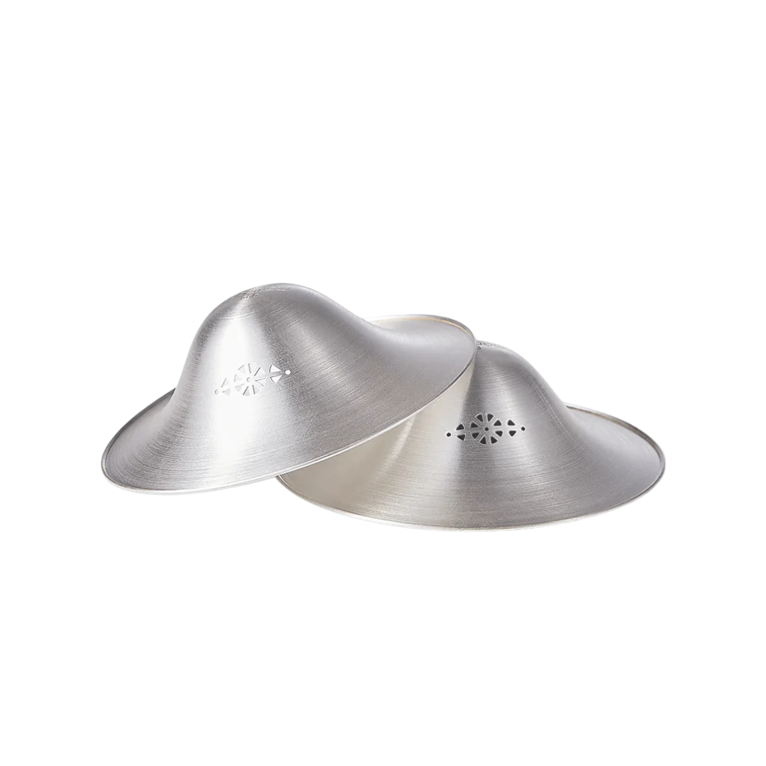 Copas de Lactancia de Plata 999 Momcozy