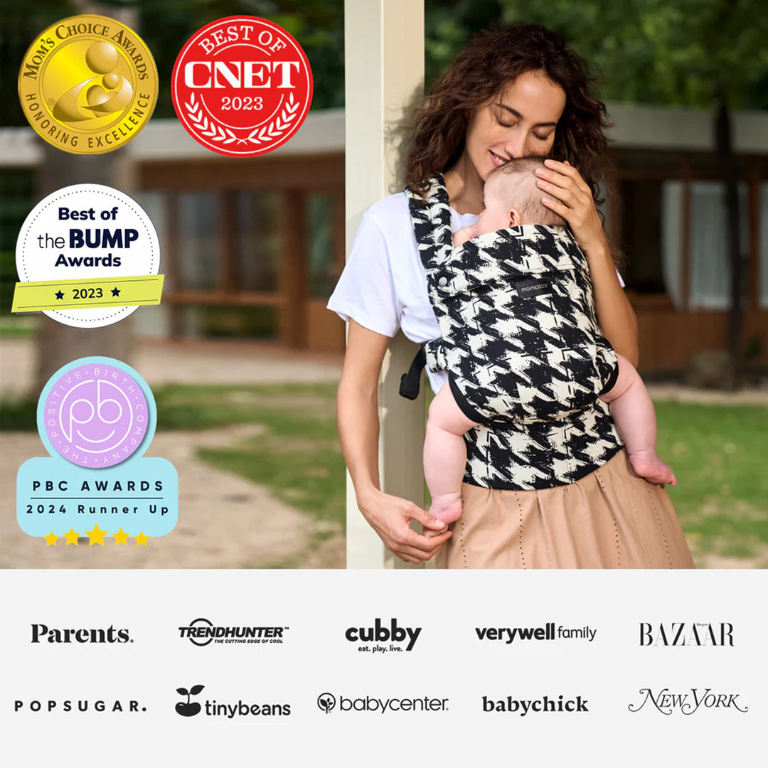 Portabebé 3 en 1 Houndstooth Momcozy