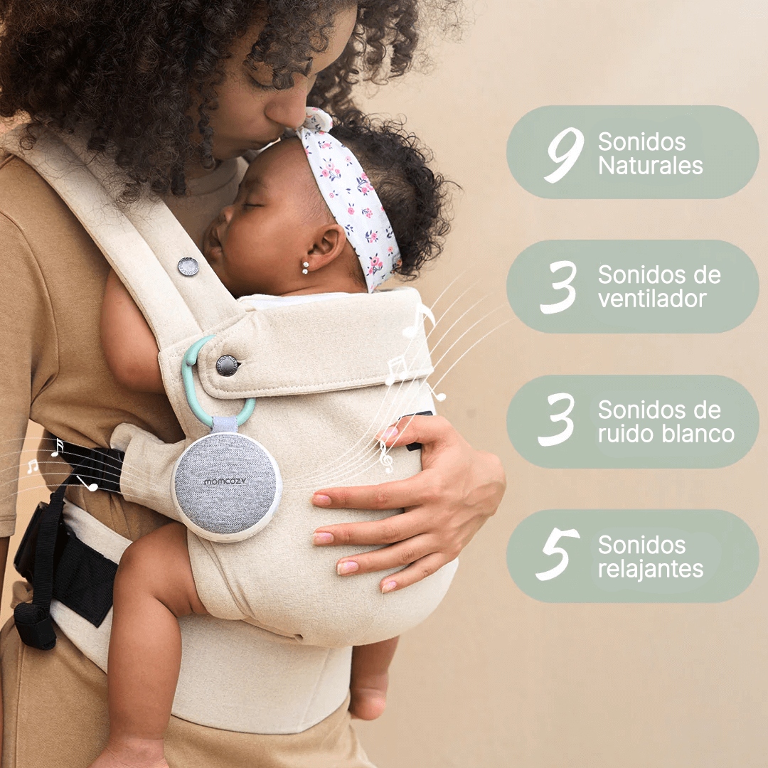 Ruido Blanco Portatil para Coche de Bebe Momcozy
