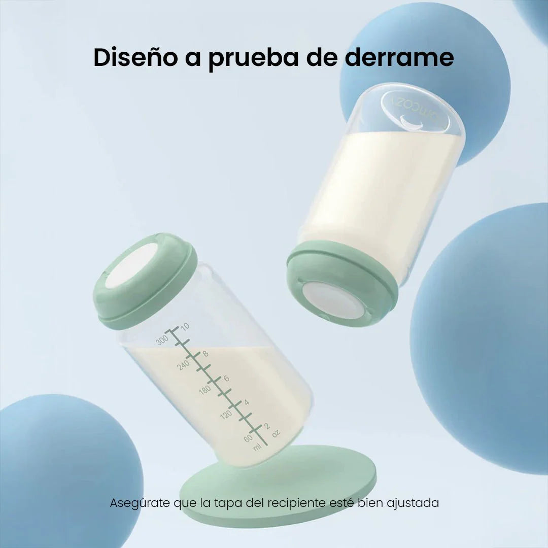 Set de 4 biberones de almacenamiento Momcozy