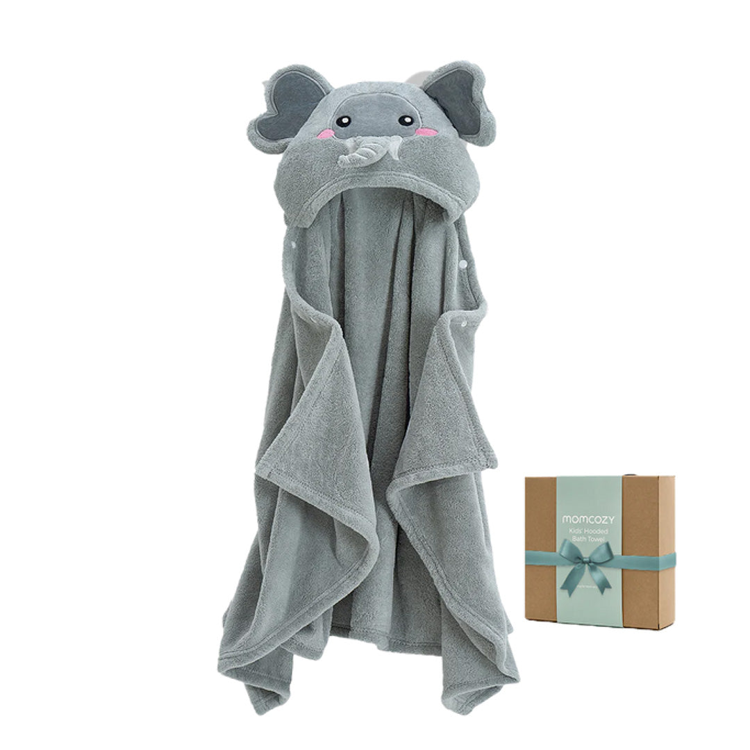 Toalla para bebé con capucha Momcozy