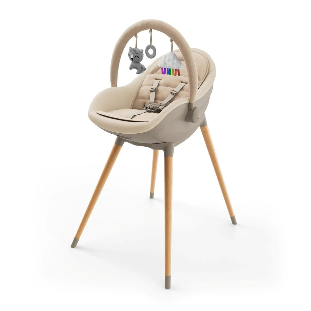 Silla de comer evolutiva 3 en 1 FINI UP Beige KinderKraft