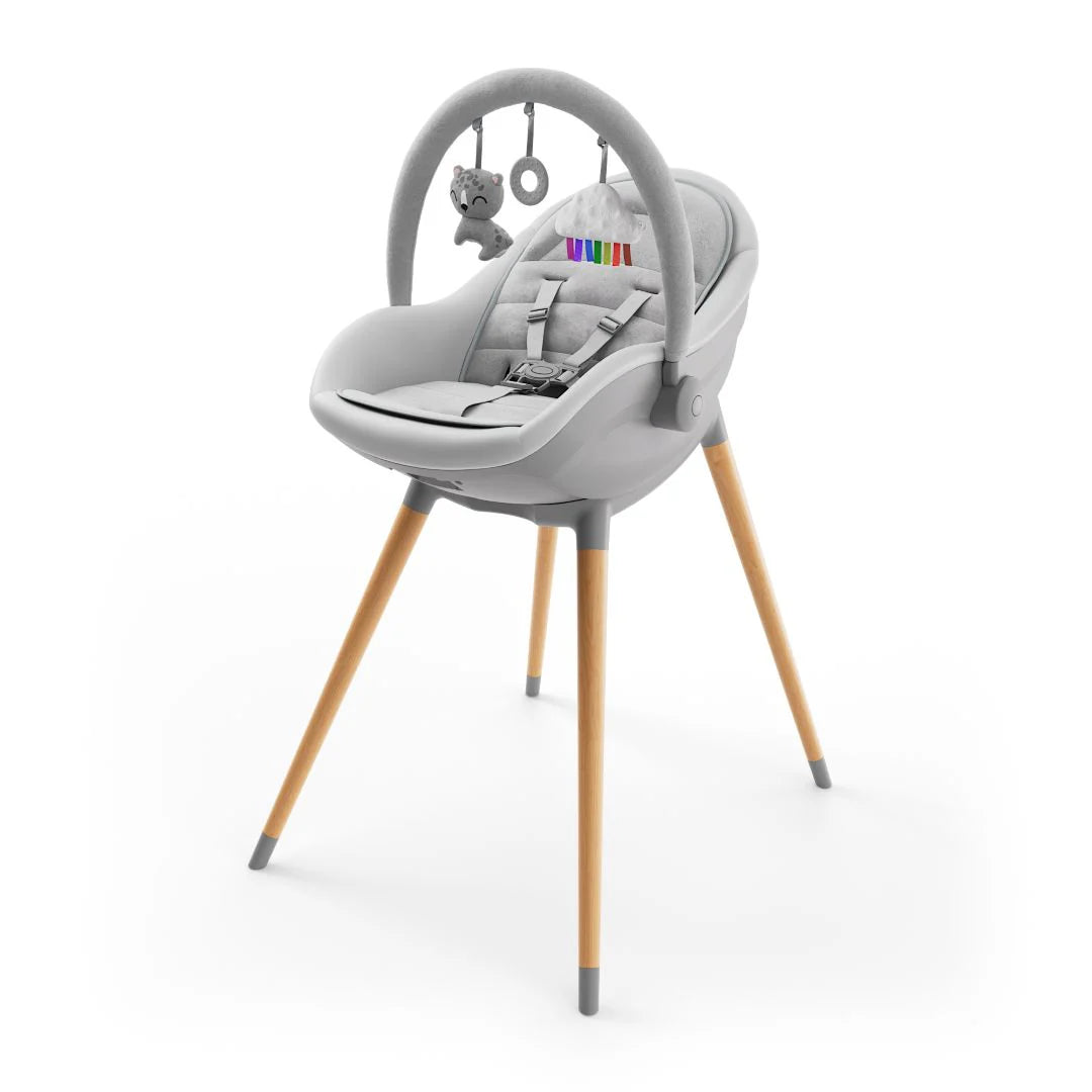 Silla de comer evolutiva 3 en 1 FINI UP Grey KinderKraft