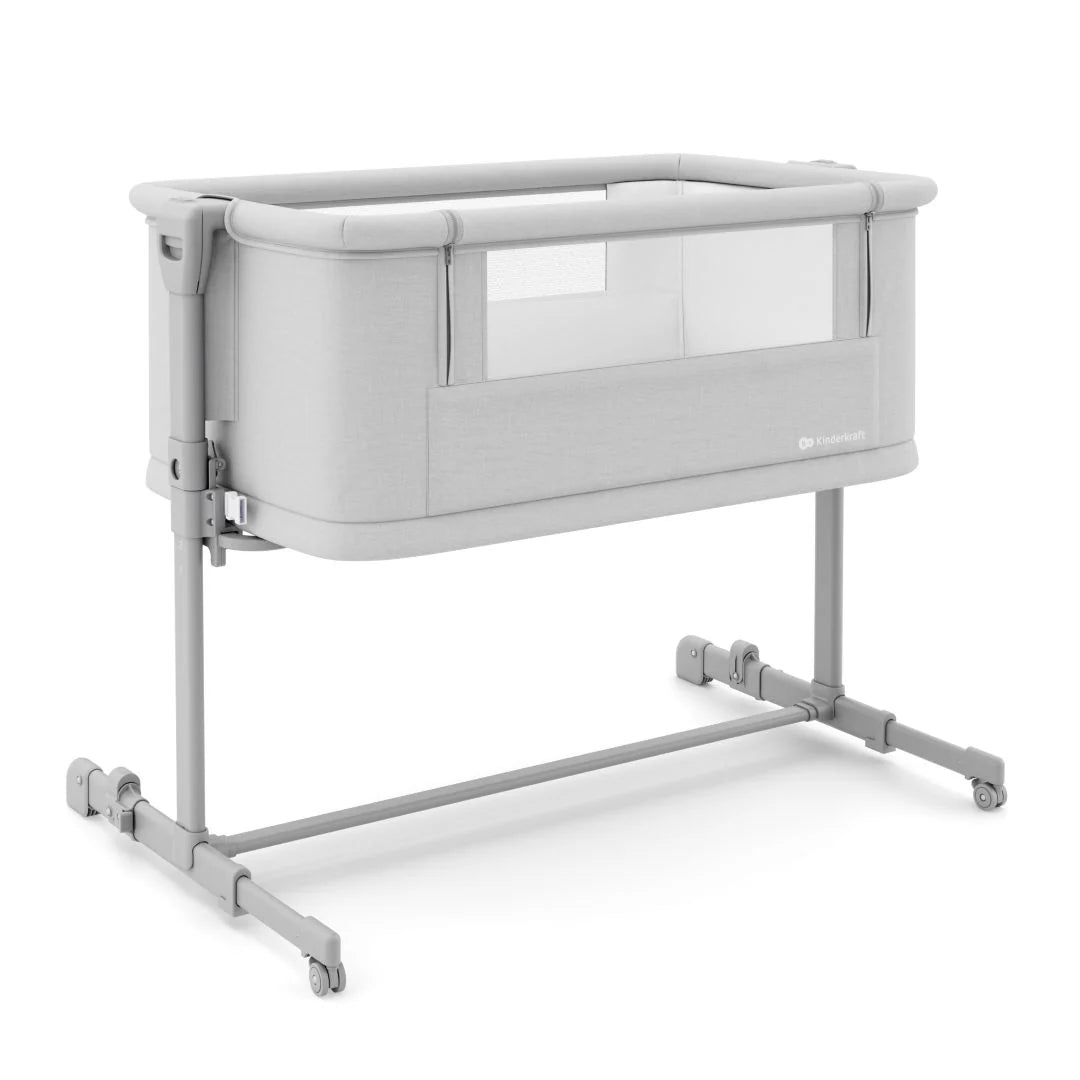 Cuna colecho 3 en 1 NESTE GROW 2 Light Grey KinderKraft