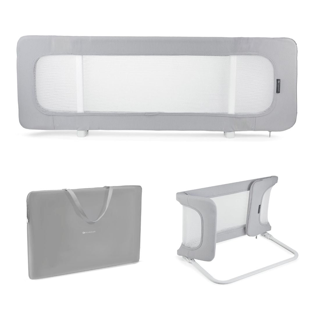 Barrera para cama GUARD & DREAM Light Grey KinderKraft