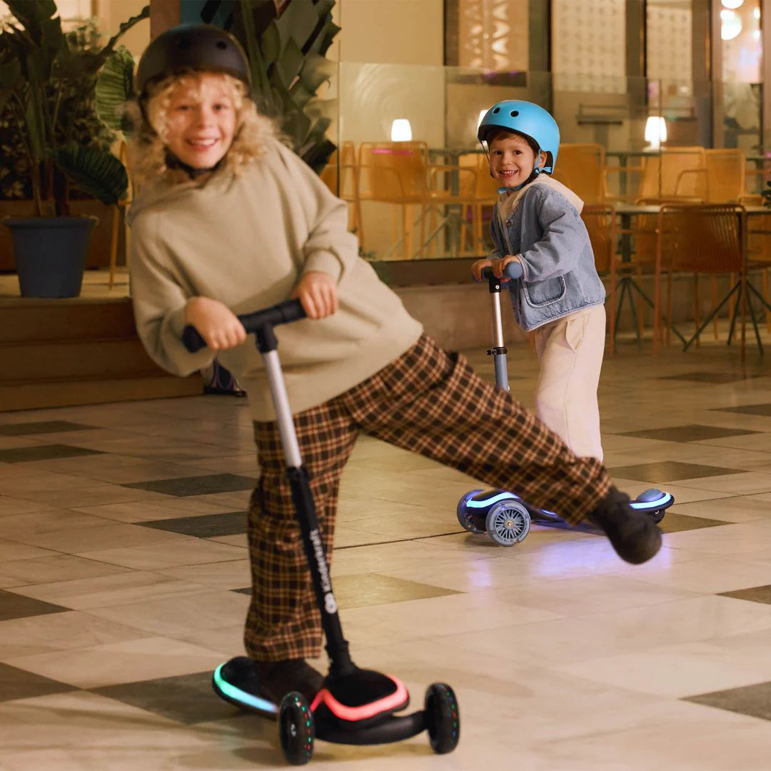 Scooter con luces LED Raket Blue Kinderkraft