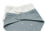 Pack 2 Bandanas Twinkling Sea Green Jollein