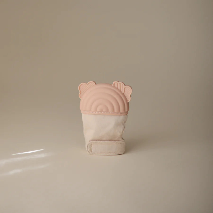 Guante mordedor Rainbow Mushie