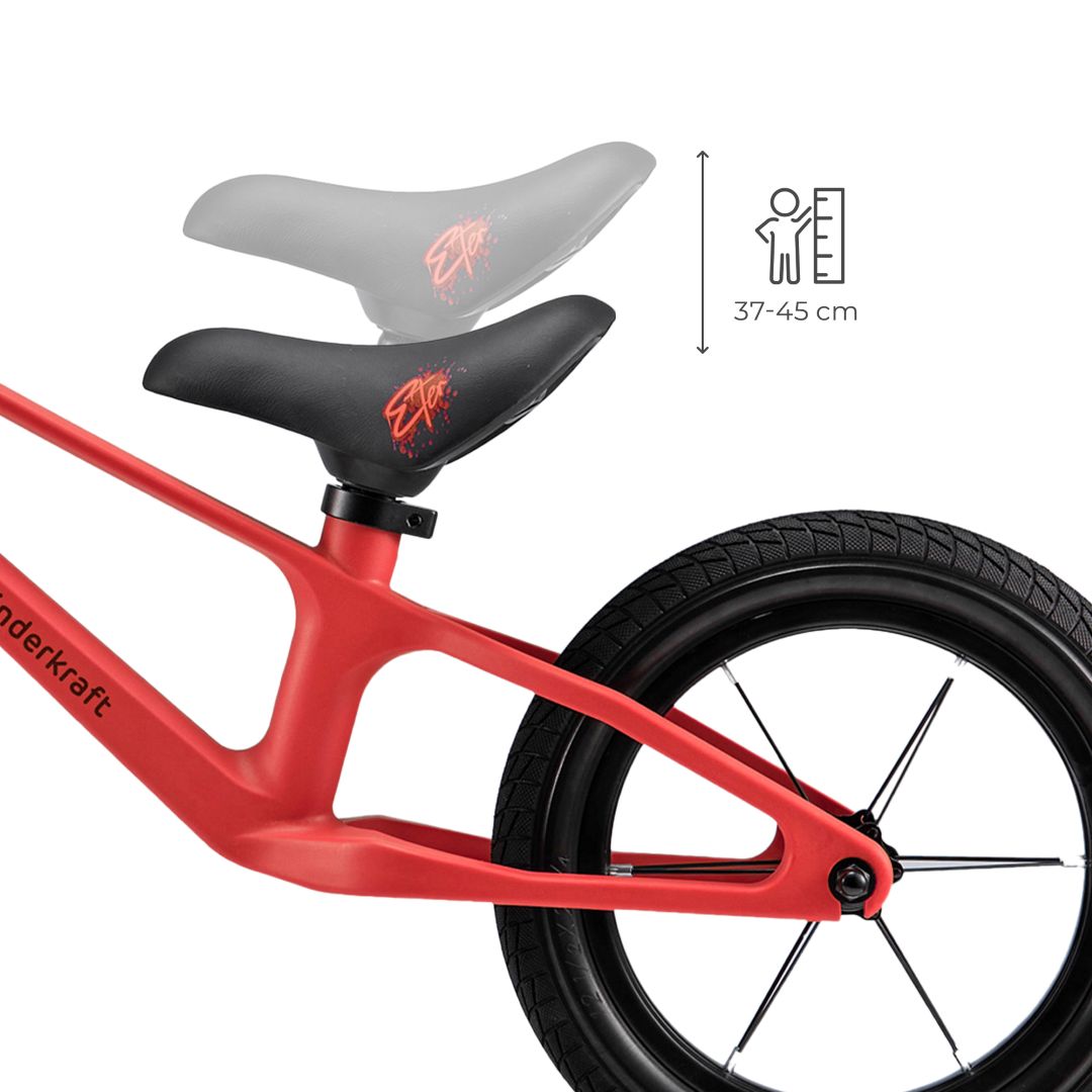 Bicicleta de equilibrio Eter Rojo Kinderkraft