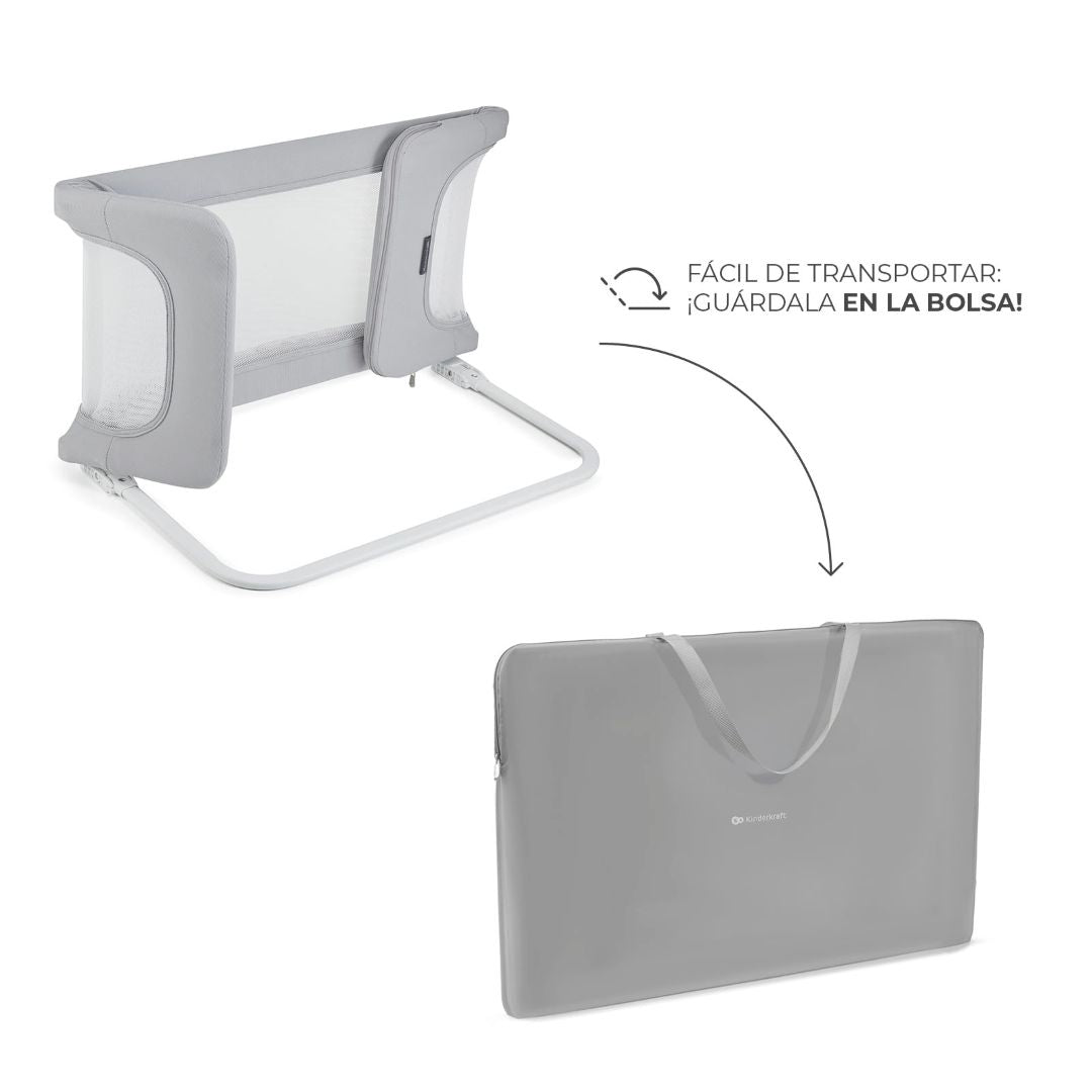Barrera para cama GUARD & DREAM Light Grey KinderKraft