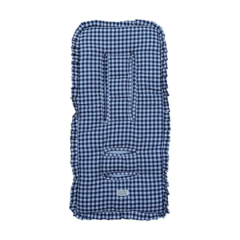 Protector acolchado para Coche Vichy Azul Baby Mattress