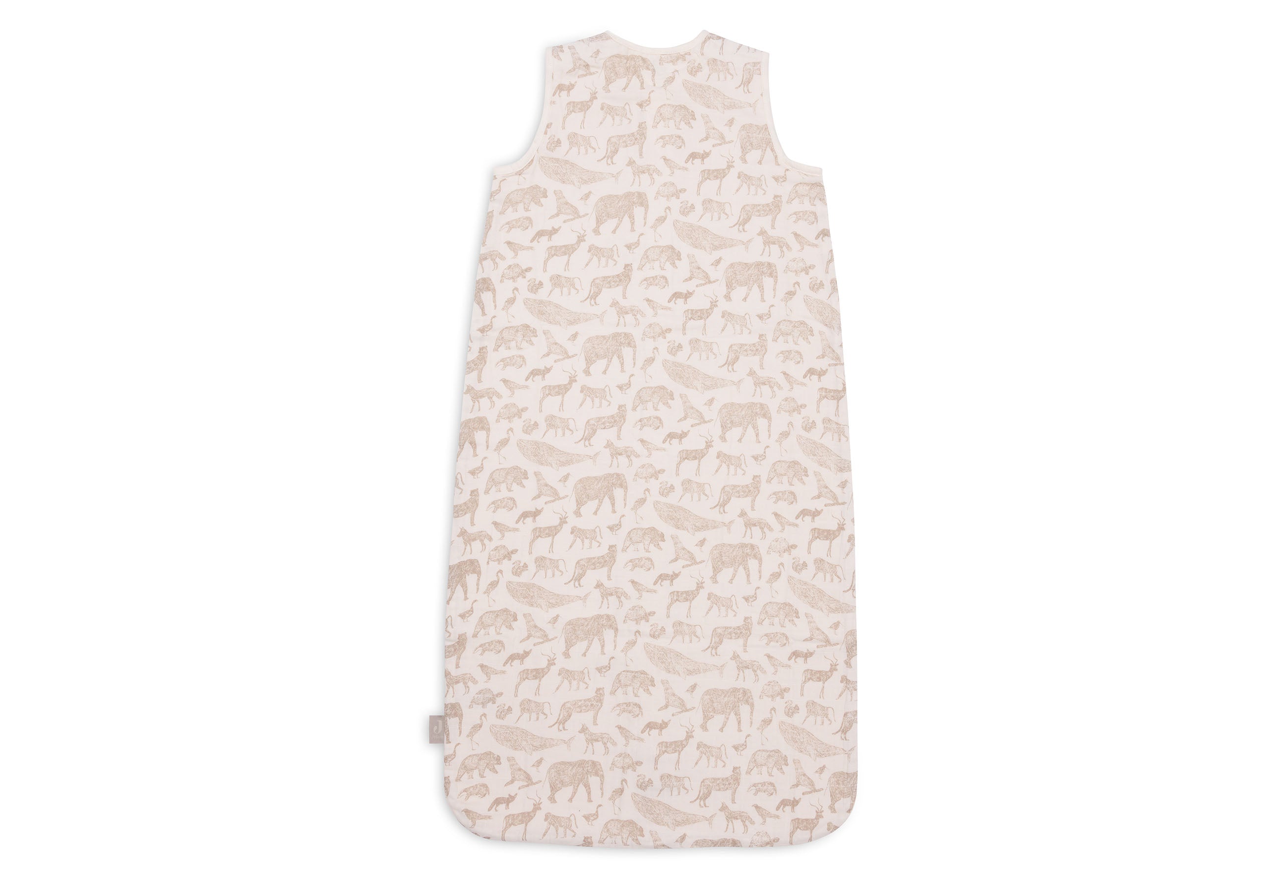 Saco de Dormir Muselina Tog 0.5 Animals Nougat 70 cm Jollein