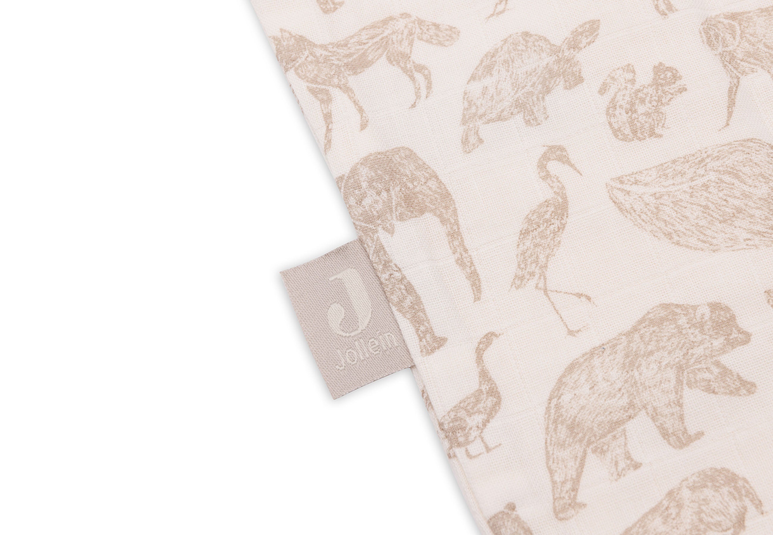 Saco de Dormir Muselina Tog 0.5 Animals Nougat 70 cm Jollein