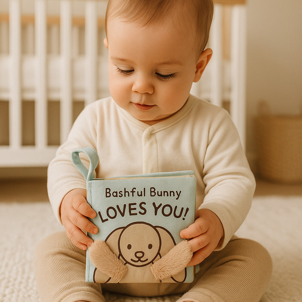 Libro Conejo Bashful Loves You Jellycat