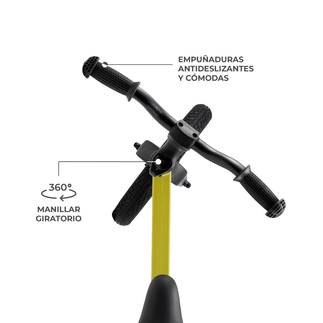 Bicicleta de equilibrio Eter Lime Kinderkraft