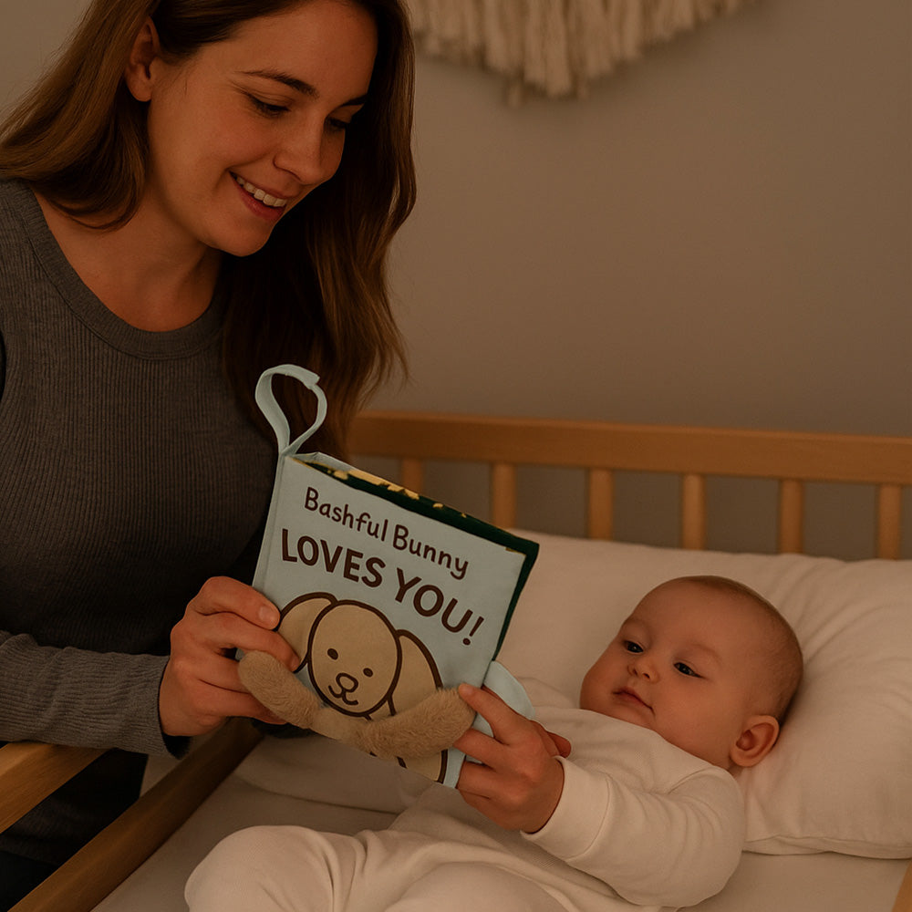 Libro Conejo Bashful Loves You Jellycat