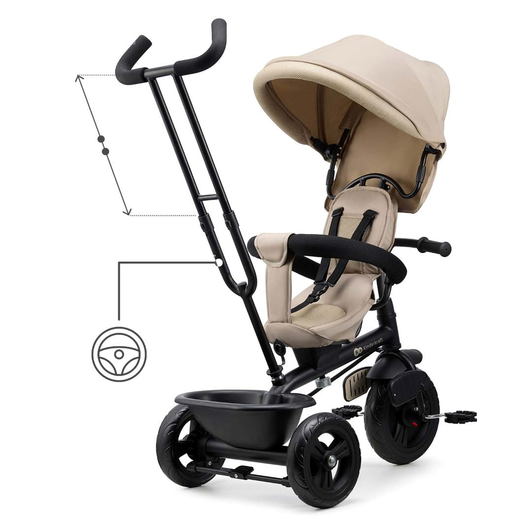 Triciclo 5 en 1 Freeway Beige KinderKraft