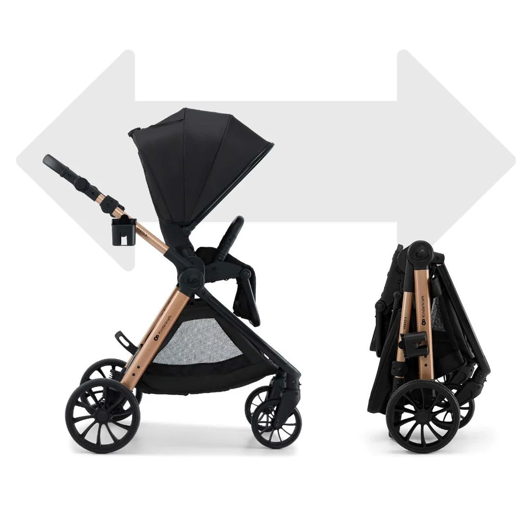 Travel System VESTO 2 + Mink + Base Kinderkraft