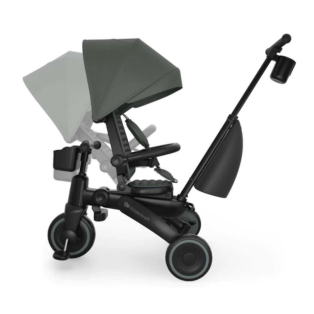 Triciclo evolutivo 6 en 1 Jazz 3 Green KinderKraft