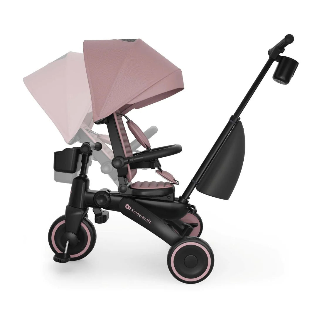 Triciclo evolutivo 6 en 1 Jazz 3 Pink KinderKraft