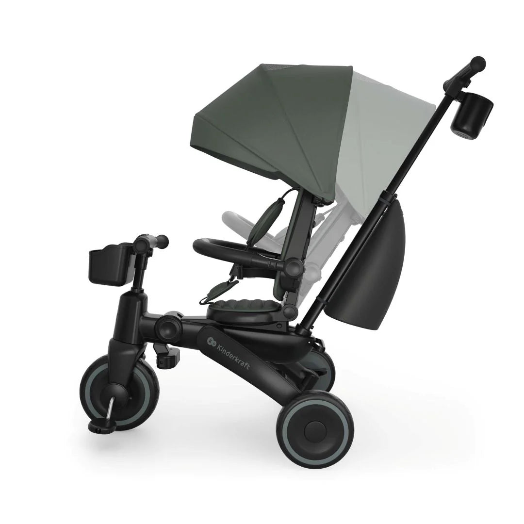 Triciclo evolutivo 6 en 1 Jazz 3 Green KinderKraft