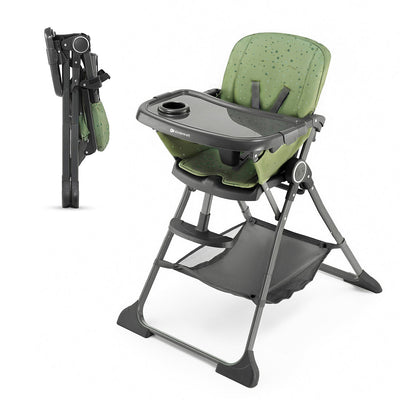Silla de Comer Plegable Foldee Verde KinderKraft