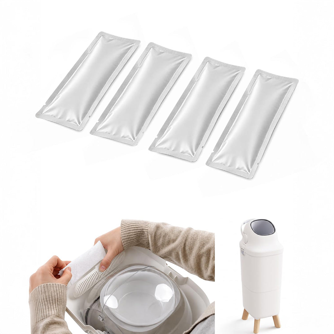 Desodorizante para Basurero de Pañales Set de 4 Packs Momcozy