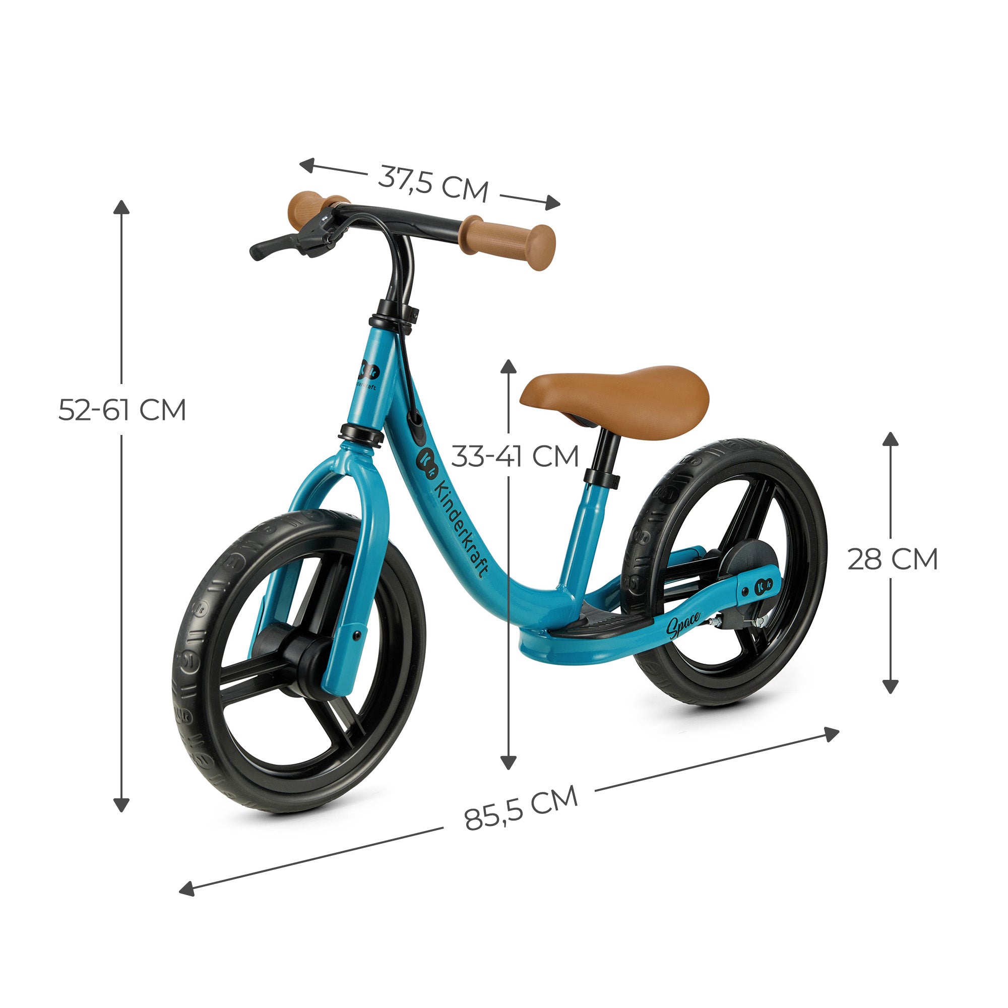 Bicicleta de Balance Space Deep Blue KinderKraft