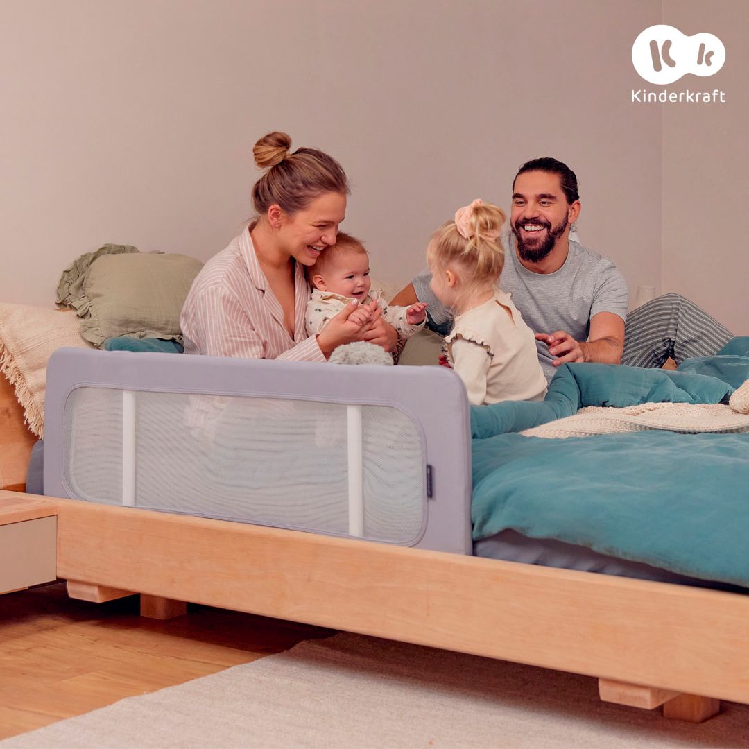 Barrera para cama GUARD & DREAM Light Grey KinderKraft