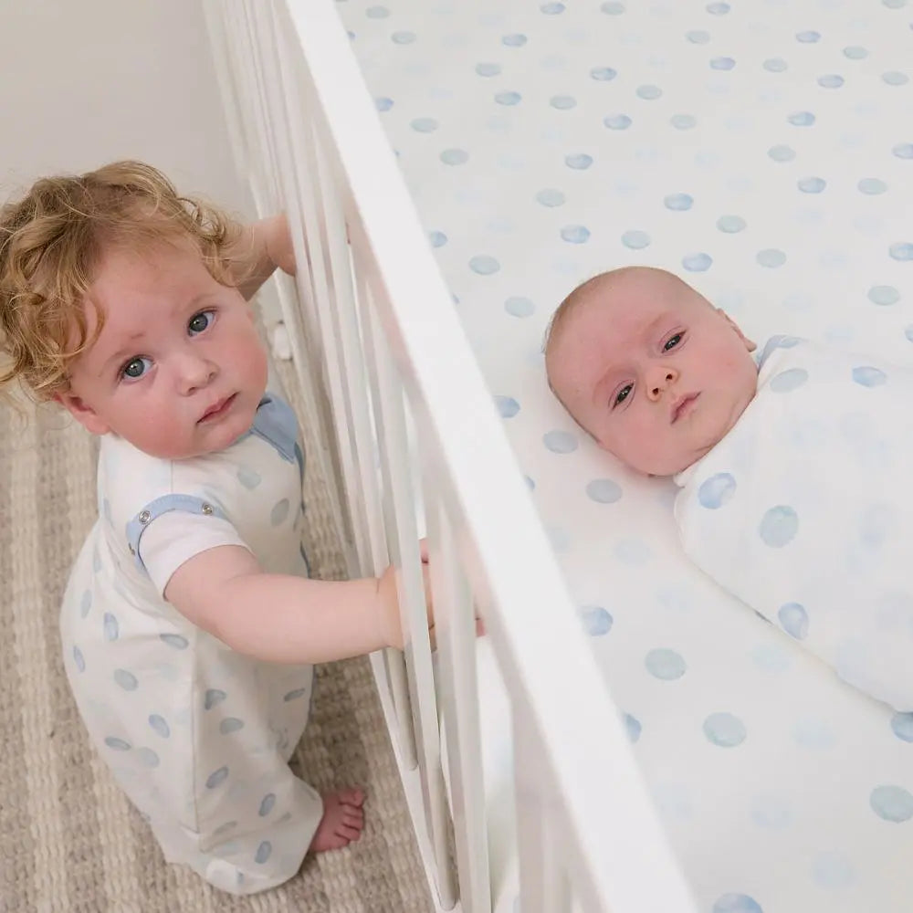 Manta de Arrullo Swaddle Azul Clevamama