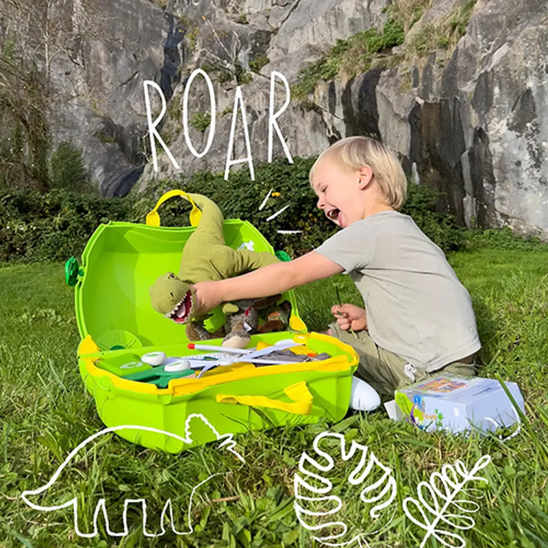 Maleta con Ruedas Dinosaurio Trunki