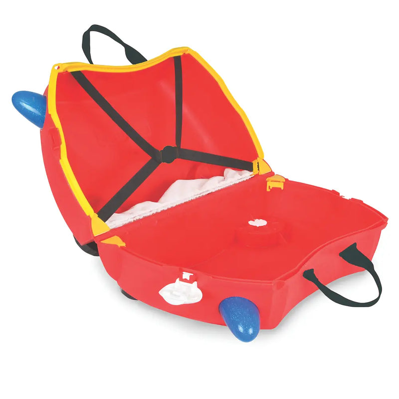 Maleta con Ruedas Carro Bomberos Trunki