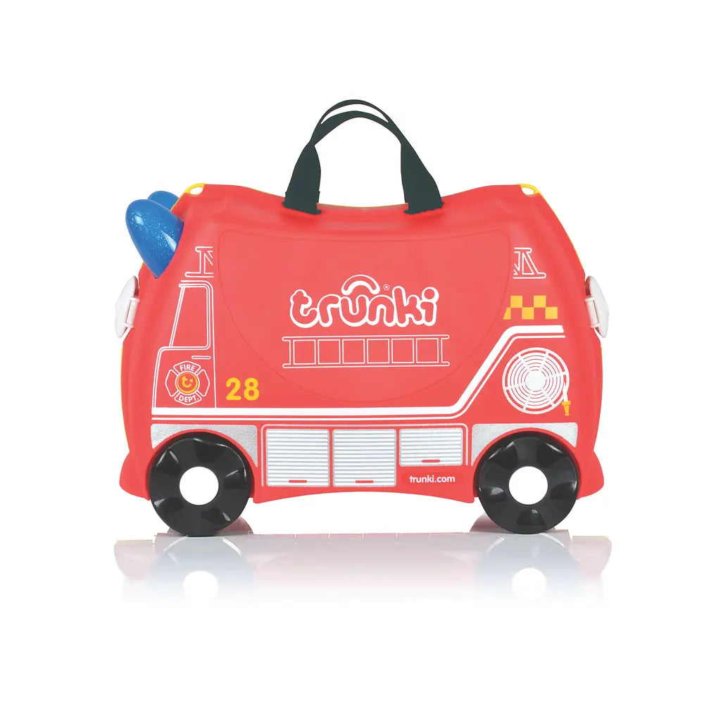 Maleta con Ruedas Carro Bomberos Trunki