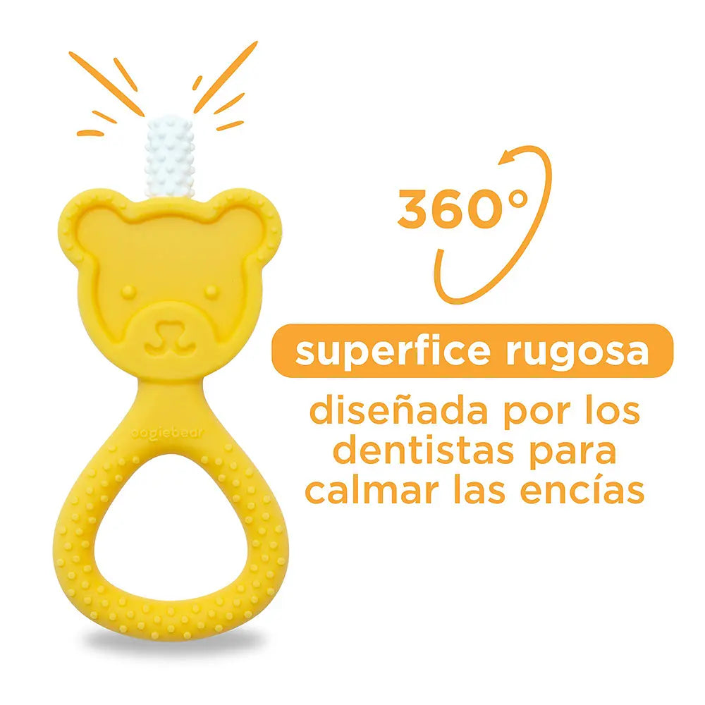 Mordedor y Cepillo de silicona 360 Oogiebear