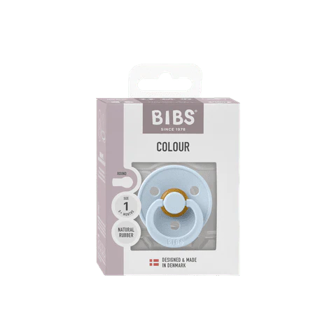 Chupete Bibs Colour x1 | 0-6 Meses | Baby Blue