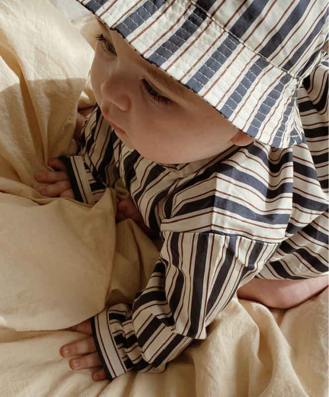 Gorro Verbena Stripe Navy Konges Sløjd
