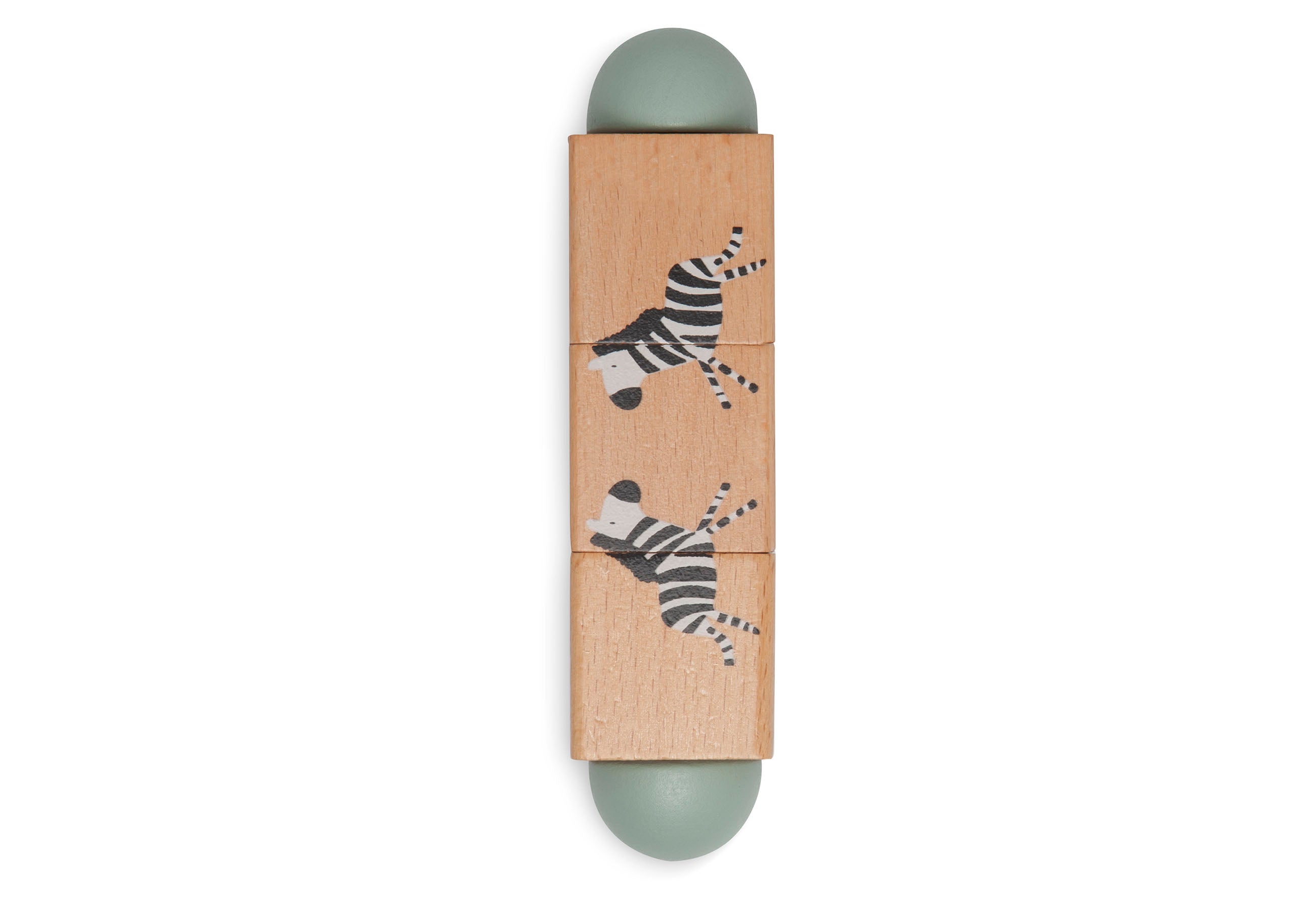 Cubos de madera giratorios Jungle Jambo Jollein