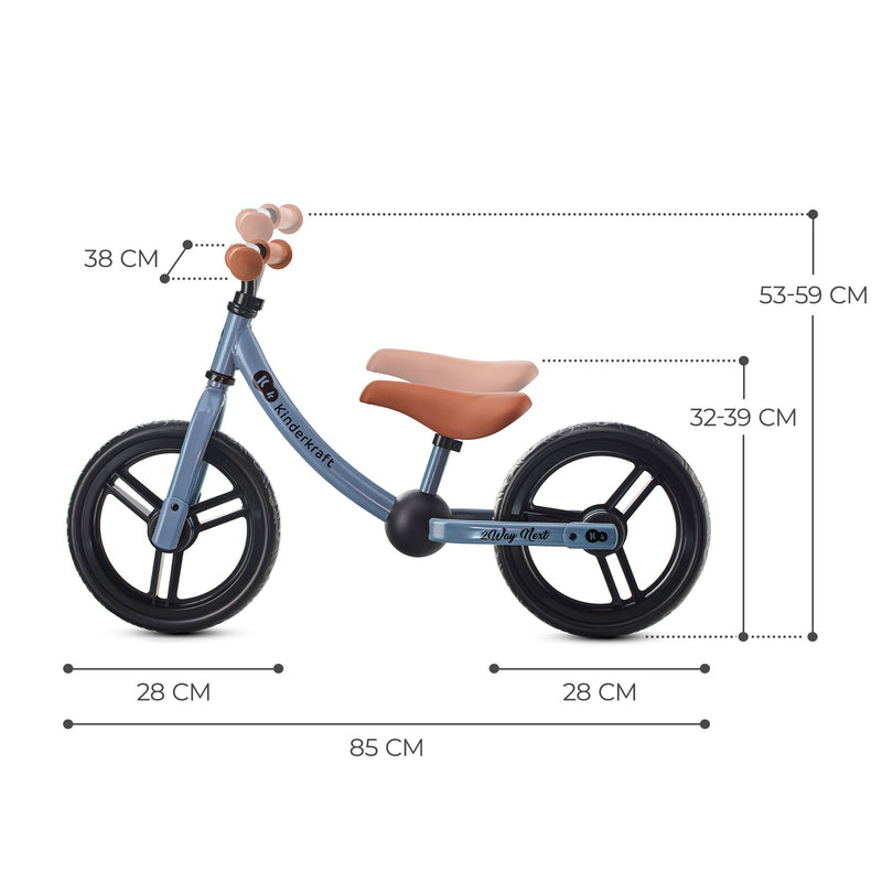 Bicicleta de Balance 2Way Nex Blue Sky KinderKraft