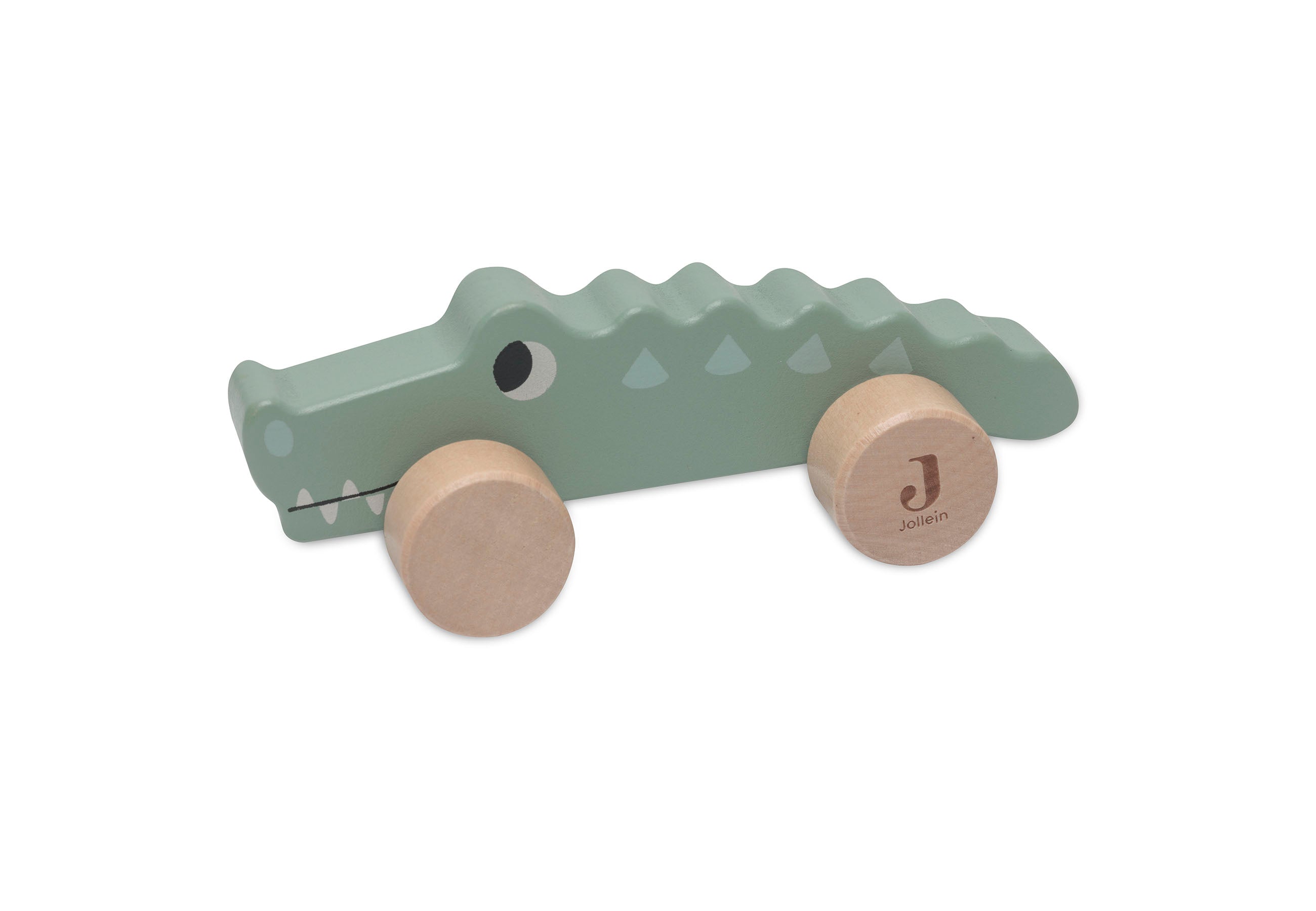 Juguete de Madera Crocodile on Wheels Jollein