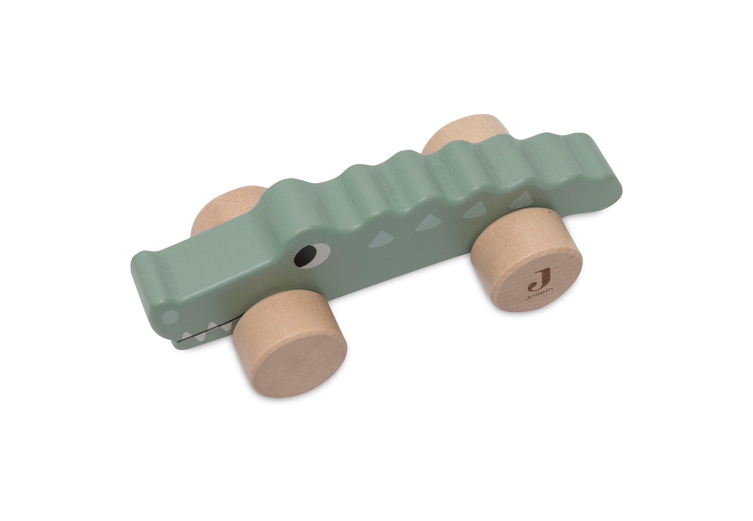Juguete de Madera Crocodile on Wheels Jollein