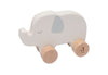 Juguete de Madera Elephant on Wheels Jollein