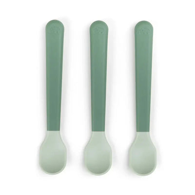 Set de 3 cucharas para bebés Verde Done By Deer
