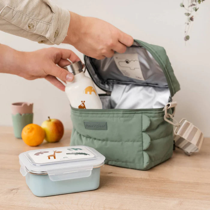 Caja Acero Inoxidable para almuerzo Deer Friends azul Done By Deer