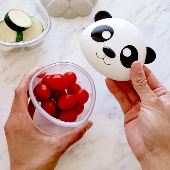 Contenedores de Snack Oso y Panda Melii