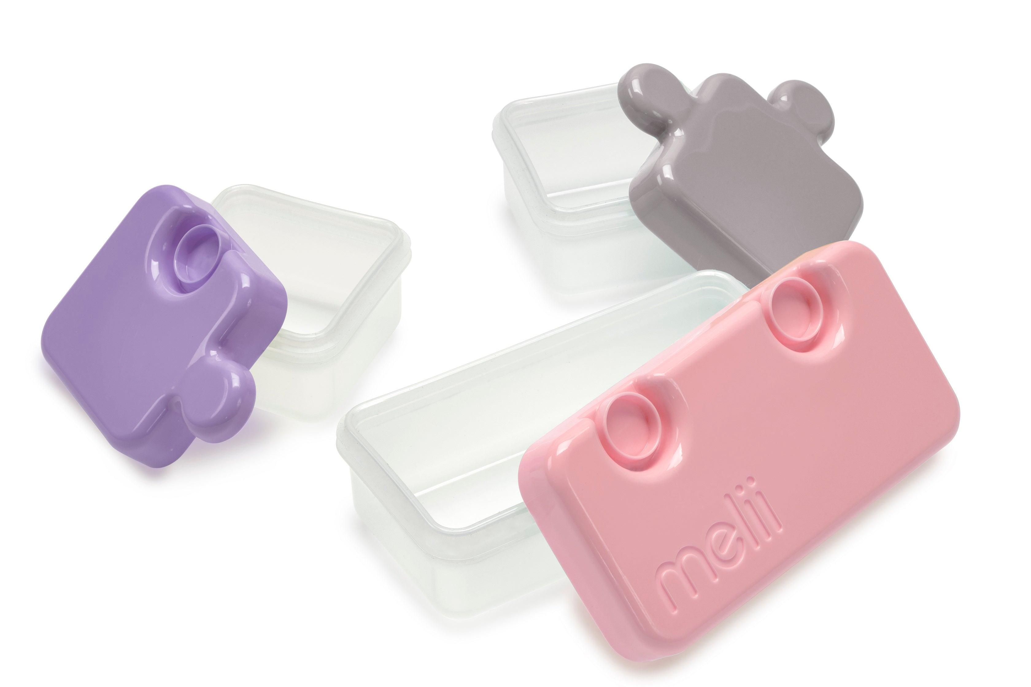 Contendor Puzzle Rosado Melii