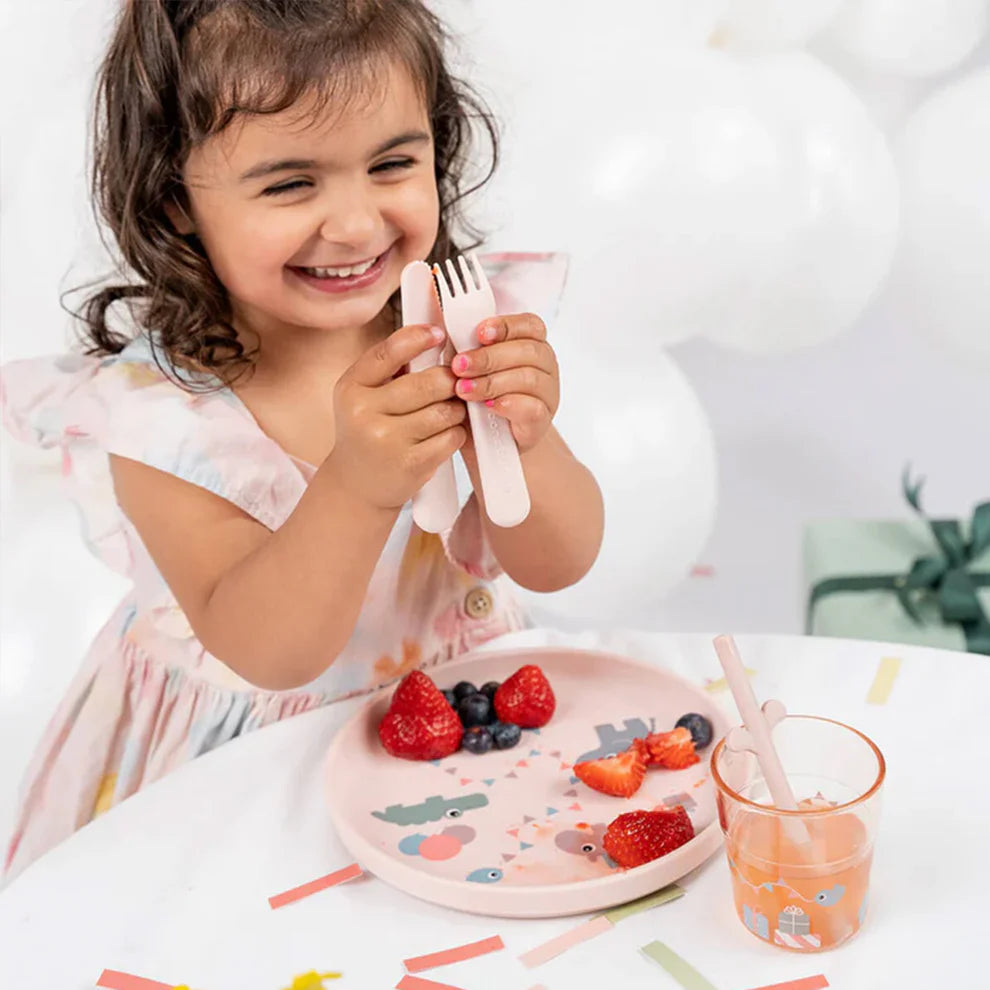 Set Foodie para comer Celebration Rosa Done By Deer