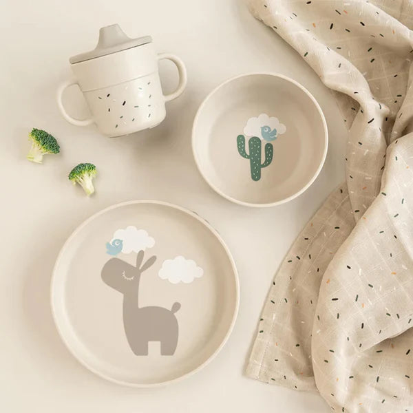 Set Foodie para comer con ventosa Lalee arena Done By Deer