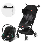 Coche Travel System Pockit Plus All City + Aton B2 + Base Velvet Black GB