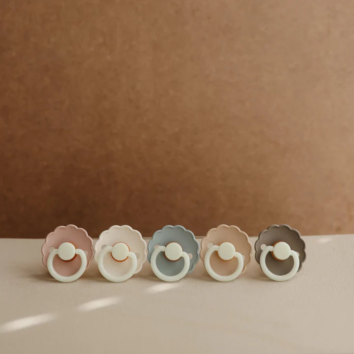 Pack de 2 Chupetes Frigg Night Cream/French Gray Talla 2 (6-18 meses)