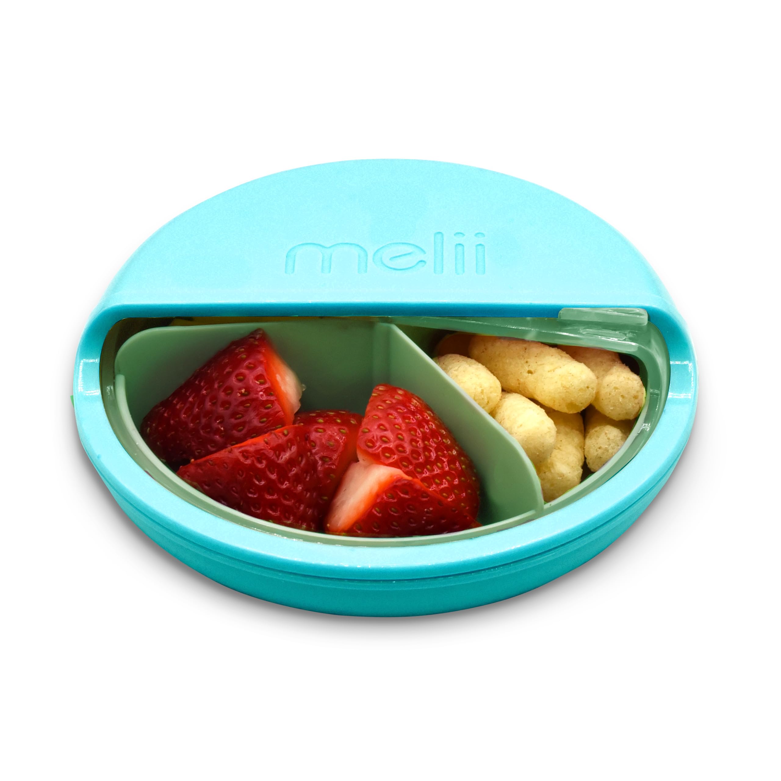 Contenedor Spin Snack Azul Melii
